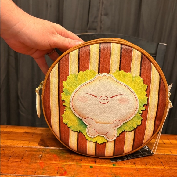 Loungefly Pixar Shorts Bao Bamboo Steamer Basket Crossbody Bag - Picture 1 of 5